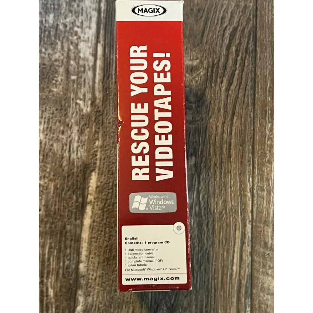 Magix Rescue Your Videotapes VHS to DVD Converter USB‎ Video Capture